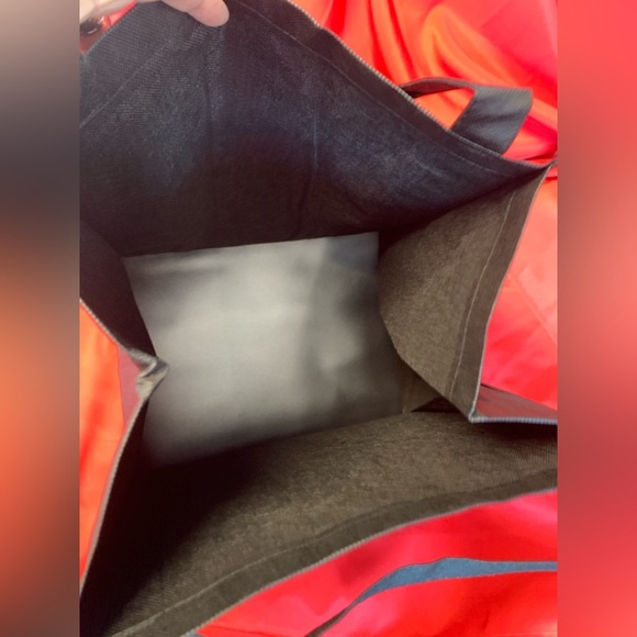 Black Tote Bags, reusable perfect for screen printing/heat vinyl transfer, NWOT - Picture 4 of 6